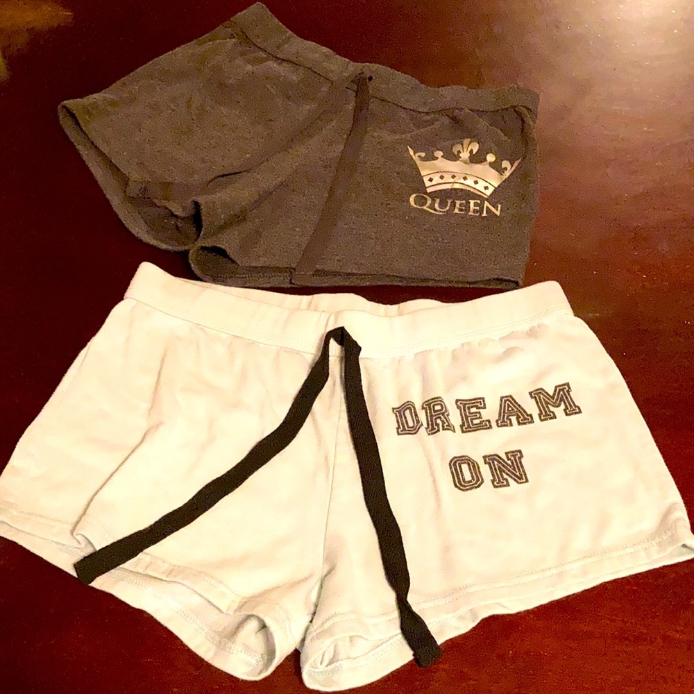 2 pairs of shorts size medium